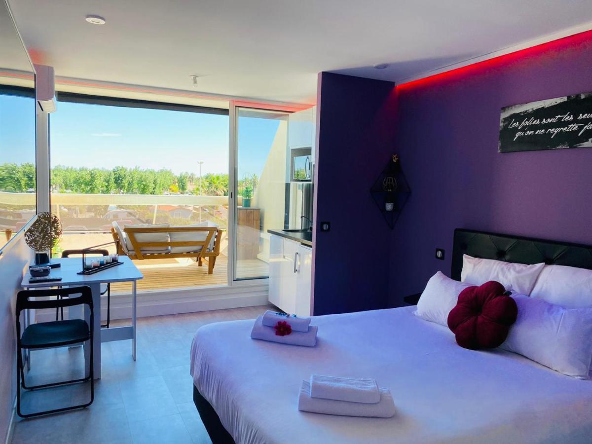 Studio Camp Naturiste Vue Mer, Le Gilyves Cocooning Agde Eksteriør billede